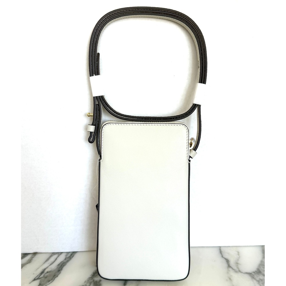 Radley London Spring Daze Leather Phone Crossbody Bag Open White Scottie Dog - Picture 5 of 14